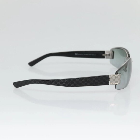 GUCCI Sunglasses Plastic Black Auth ar13681 - Picture 4 of 10
